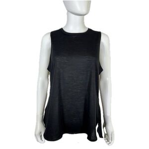 Athletic Works Black Sporty Muscle Tank